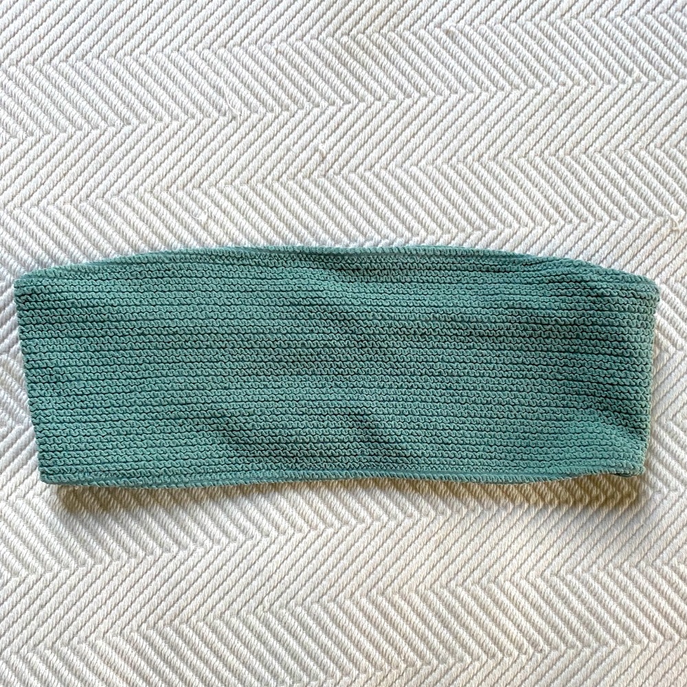 pacsun ribbed bikini top